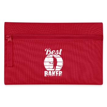 Best Baker - Pencil Case - red - Front