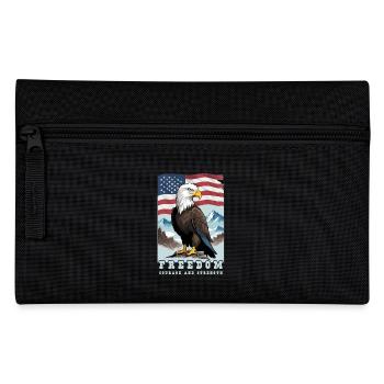 Pygargue à tête blanche - Trousse - noir - Devant