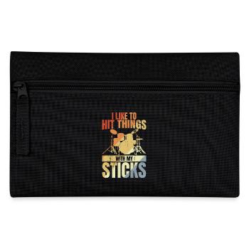 Blague de batteur - Trousse - noir - Devant