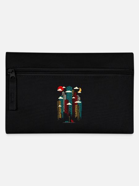 Abstract moderne - Urban modern colorful building - Pencil Case - black