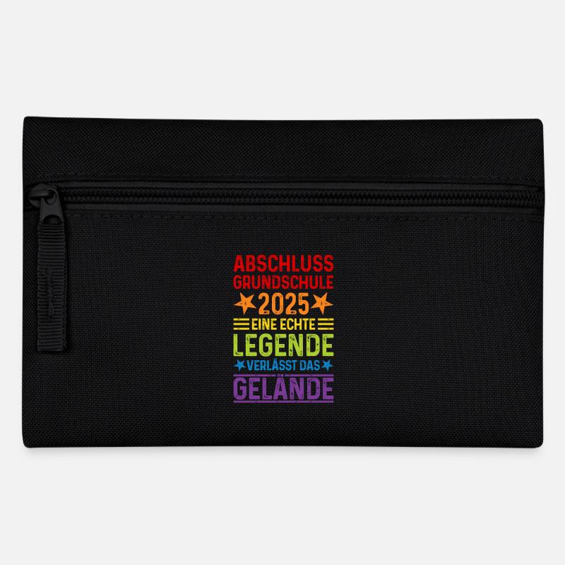 Grundschule Abschluss 2025 - Federtasche - Schwarz