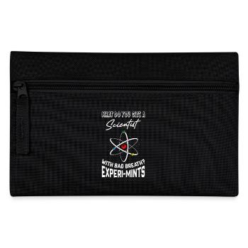 Funny Scientist Dad Jokes - Pencil Case - black - Front
