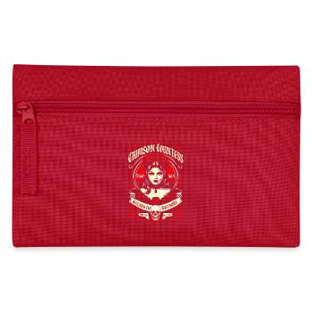 Comtesse cramoisi Gothique Rétro Vintage Bathory - Trousse - rouge - Devant