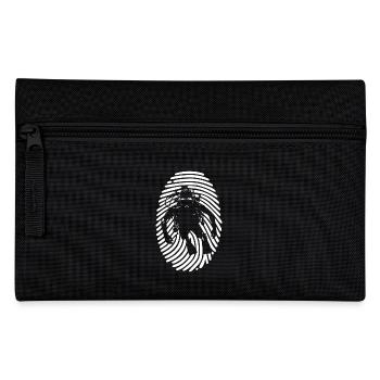Empreinte digitale d’encre ADN de plongeur sportif - Trousse - noir - Devant