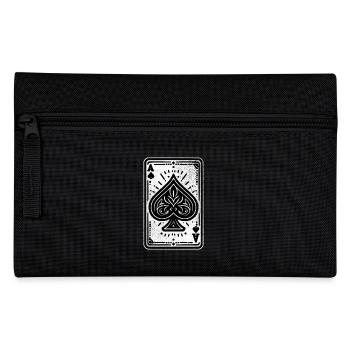 Ace of Spades Card - Pencil Case - black - Front