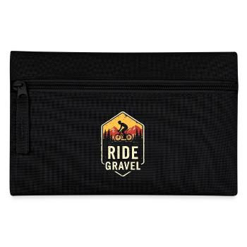 Ride Grave Gravel Bike Rennrad Cyclocross Vintage - Federtasche - Schwarz - Vorne