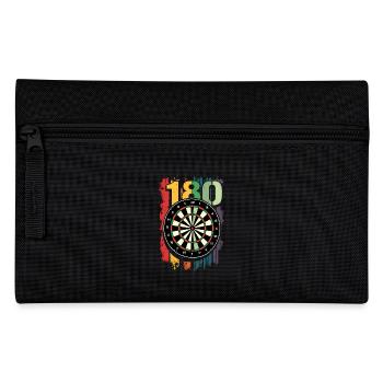Dart Dartpfeil Darts 180 Dartboard Triple - Pencil Case - black - Front