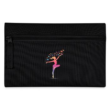 Gymnastics Women Girls Rhythmic Gymnastics - Pencil Case - black - Front