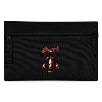 Crevettes, le meilleur jeu de mots - Trousse - noir - Devant