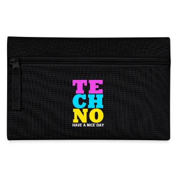 Rave Raver Musique techno Techno basse Table de mixage - Trousse - noir - Devant