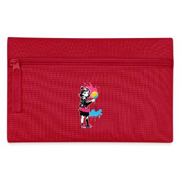 Street Art Fille 23237 - Trousse - rouge - Devant