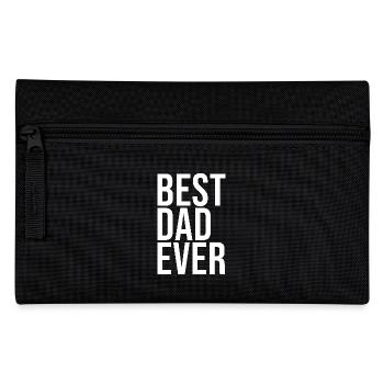 Best Dad Father´s Day Husband Men Daddy Father Man - Pencil Case - black - Front