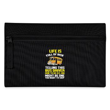 Chauffeur d’autobus scolaire Autobus scolaire - Trousse - noir - Devant