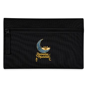 Ramadan Gift Eid Mubarak Islam Allah Muslim - Pencil Case - black - Front