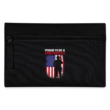 Firefighter Fire Brigade - Pencil Case - black - Front