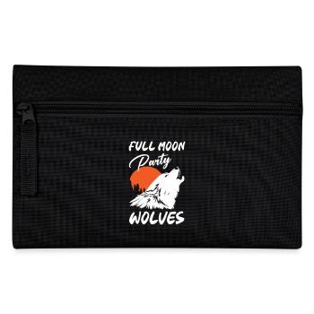Loups de fête de la pleine lune - Trousse - noir - Devant