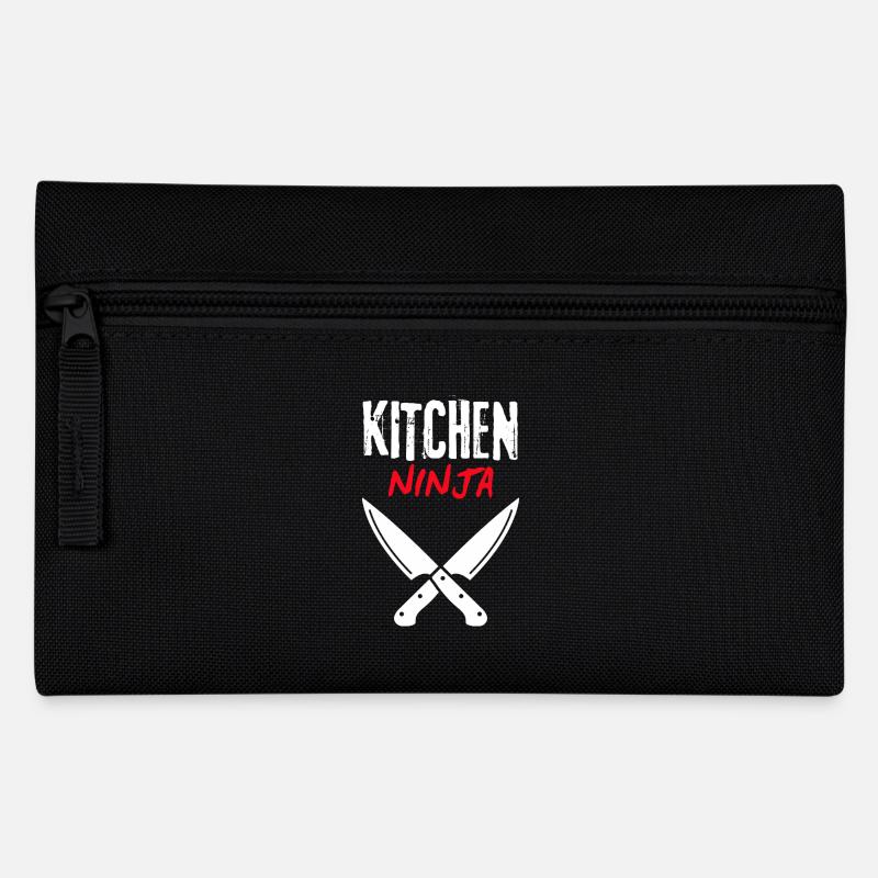 Kitchen Ninja – Meister der Klingen - Federtasche - Schwarz