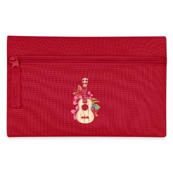 Ukulélé Dessin animé - Trousse - rouge - Devant