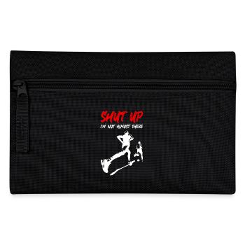Running clearance - Federtasche - Schwarz - Vorne
