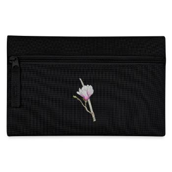 Rosa Magnolie - Federtasche - Schwarz - Vorne