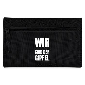 We are the summit - Pencil Case - black - Front