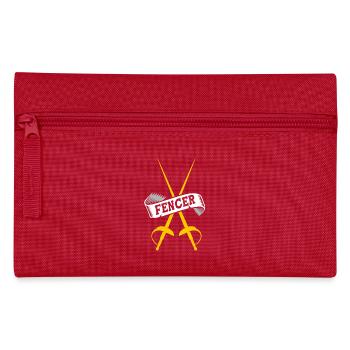 Fencing - Pencil Case - red - Front