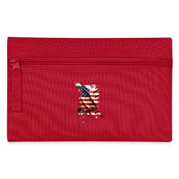 bad usa - Federtasche - Rot - Vorne