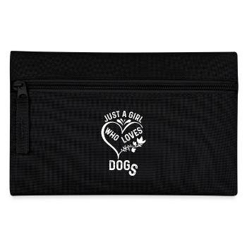 Gift Saying Pets Dog Dog Love Women - Pencil Case - black - Front