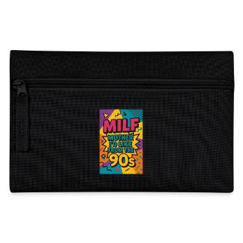 Mère que j’aimerais des années 90 | Rétro des années 90 Mère - Trousse - noir - Devant
