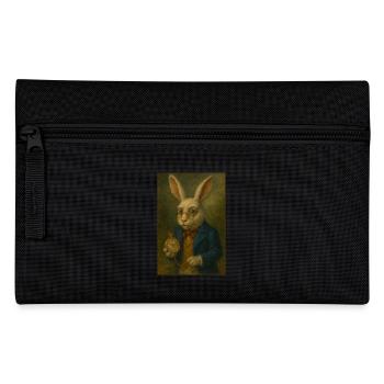White Rabbit - Pencil Case - black - Front