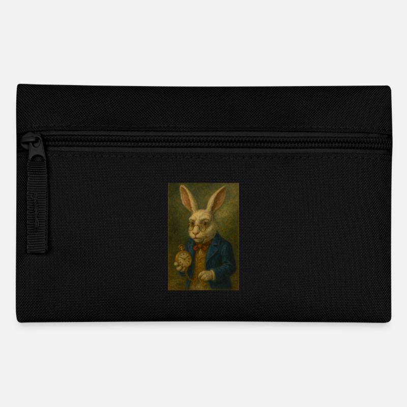 White Rabbit - Pencil Case - black