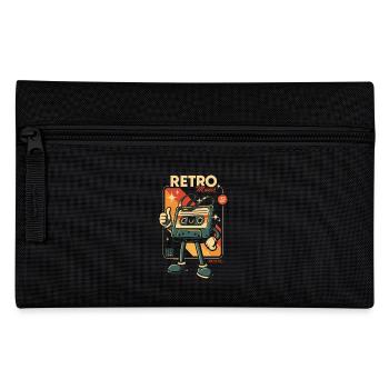 Retro music from the 80s - Pencil Case - black - Front