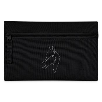 Minimal Arabian White - Pencil Case - black - Front