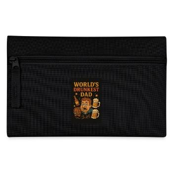 Papa le plus ivre du monde - Trousse - noir - Devant