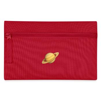 Planeten-Ringe - Federtasche - Rot - Vorne