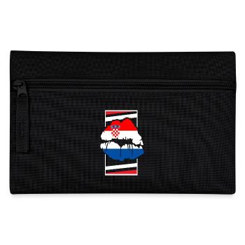 Kroatien - Federtasche - Schwarz - Vorne