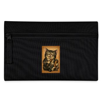 High Kitty Vibes - Pencil Case - black - Front