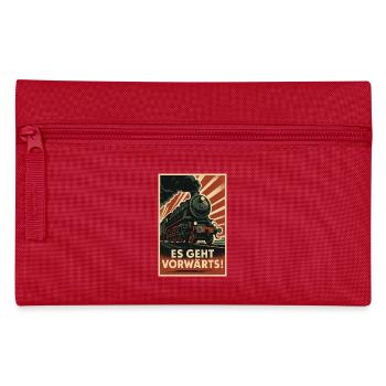 Railways Moving forward - Pencil Case - red - Front