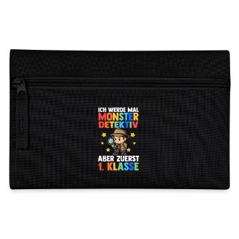 Garderie Sortants Première Primaire Inscription Écolier - Trousse - noir - Devant