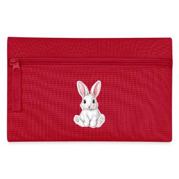Hare - Pencil Case - red - Front