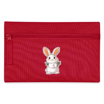 Hare - Pencil Case - red - Front