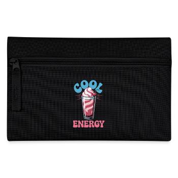  Cool Energy Milkshake Design Mit Kirsche Und - Federtasche - Schwarz - Vorne
