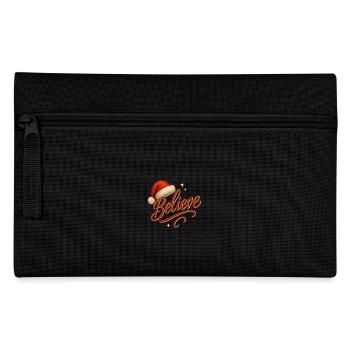 Chapeau de Noël Joyeux Noël - Trousse - noir - Devant