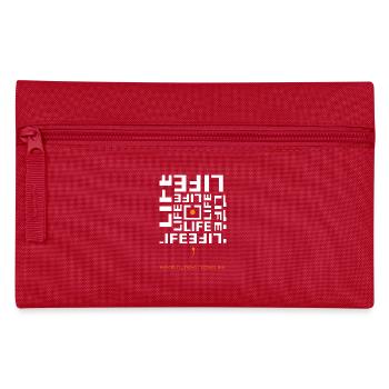 Explore Cubic Lives. Your first victory. - Pencil Case - red - Front