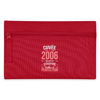2006 – Aged to perfection - Pencil Case - red - Front