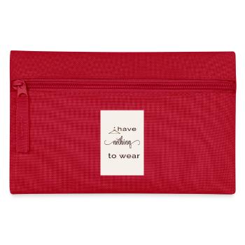 I Have Nothing to Wear  - Federtasche - Rot - Vorne