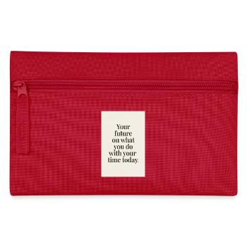 Votre avenir dépend d’un devis minimal avec empattement - Trousse - rouge - Devant