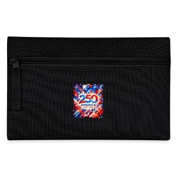 250th Anniversary America 1776-2026 - Pencil Case - black - Front