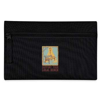 Support Bench - Federtasche - Schwarz - Vorne