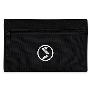 Rayon de symbole Antifa détruit - Trousse - noir - Devant